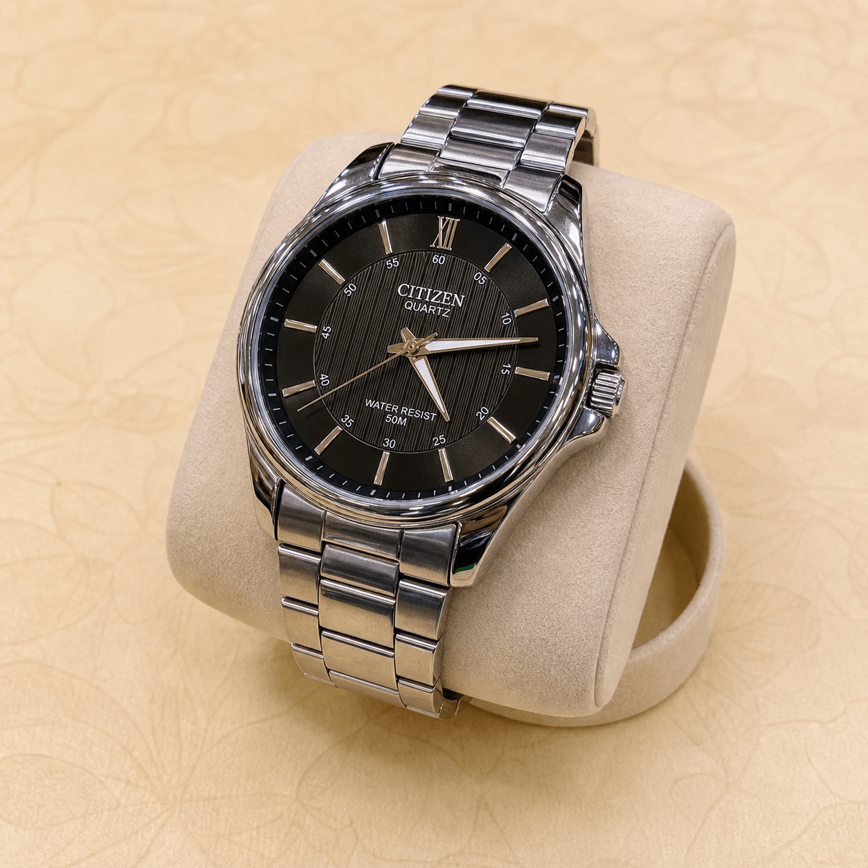 Citizen Quartz 50M — Brown