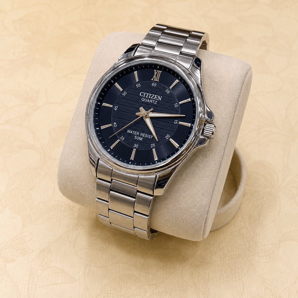 Citizen Quartz 50M — Navy
